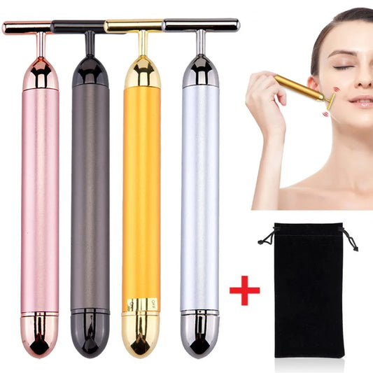 Gold Glow Facial Massager